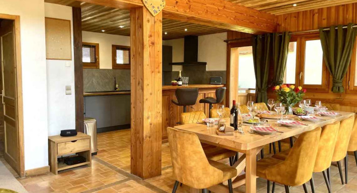 Chalet Blanchot, Les Arcs: Plan Peisey ski chalet, image 2